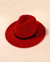 Load image into Gallery viewer, MEAN BUSINESS FEDORA HAT
