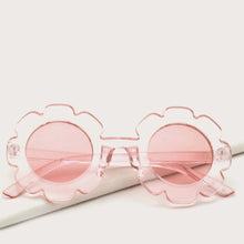 Load image into Gallery viewer, FLOWER ME SUNGLASSES (CLEAR PINK)
