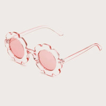 Load image into Gallery viewer, FLOWER ME SUNGLASSES (CLEAR PINK)
