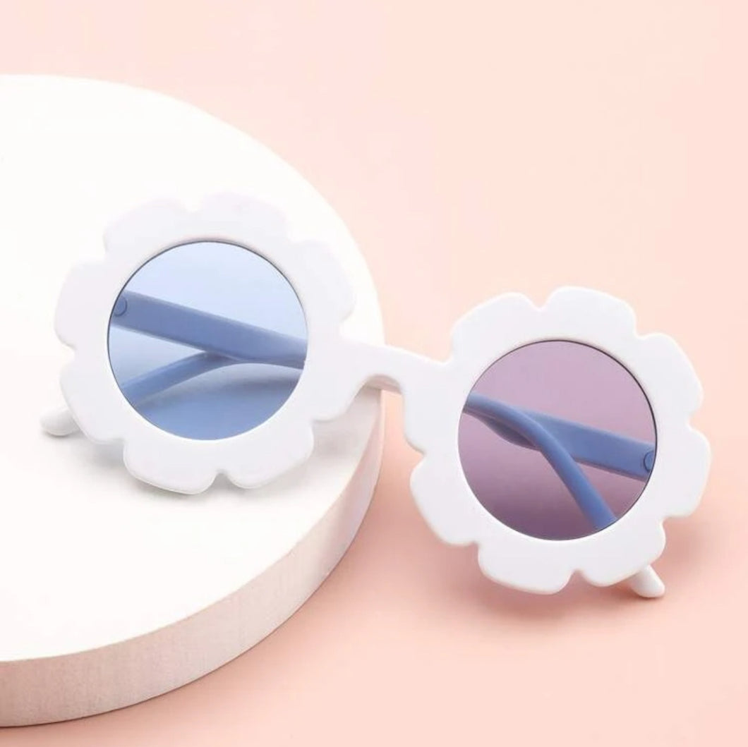 FLOWER ME SUNGLASSES (WHITE)