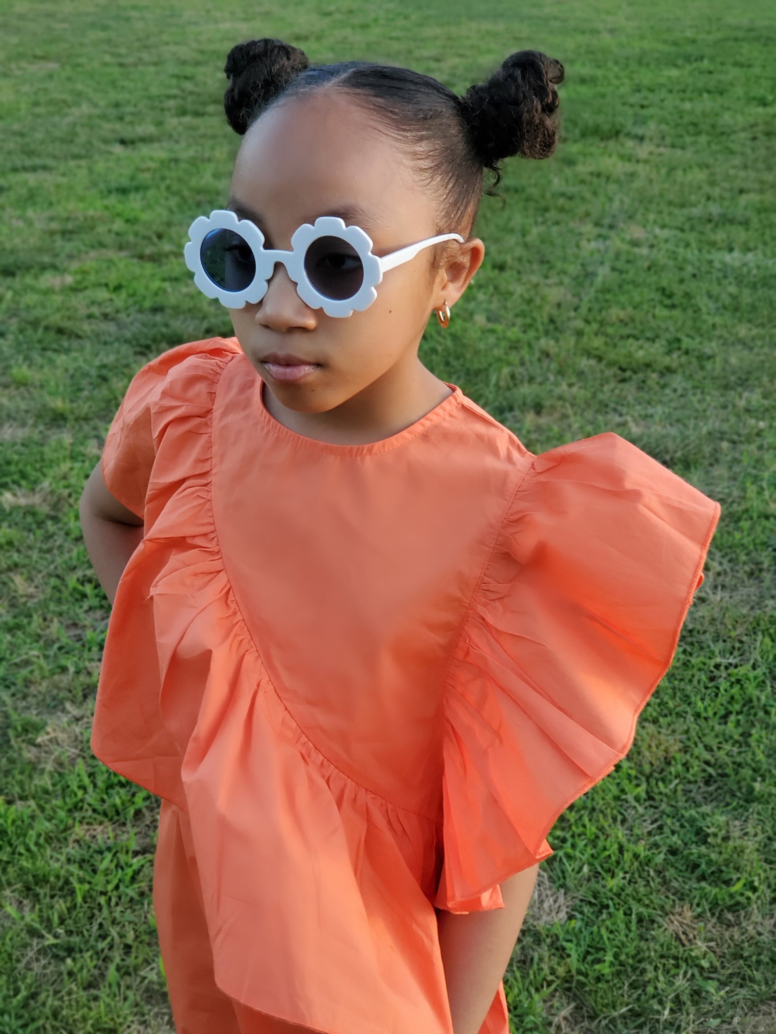 SUNDAY BRUNCH DRESS (ORANGE) Kay Milan Collection SUNDAY BRUNCH DRESS (ORANGE) Kay Milan Collection